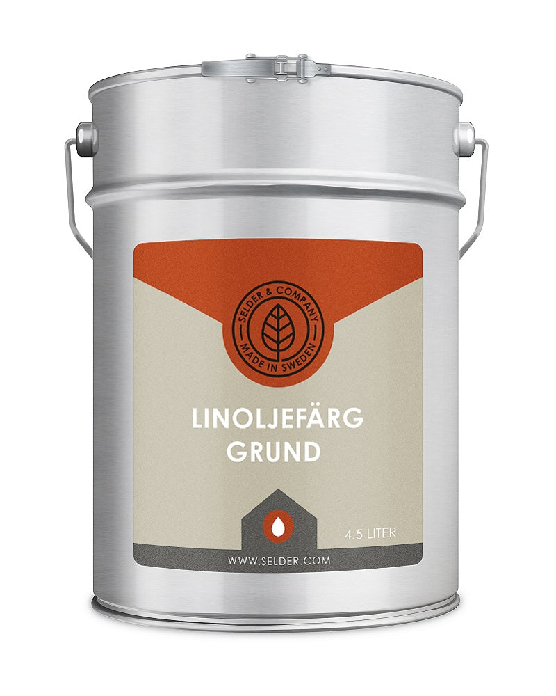 Linoljefärg Grund Vit kulör