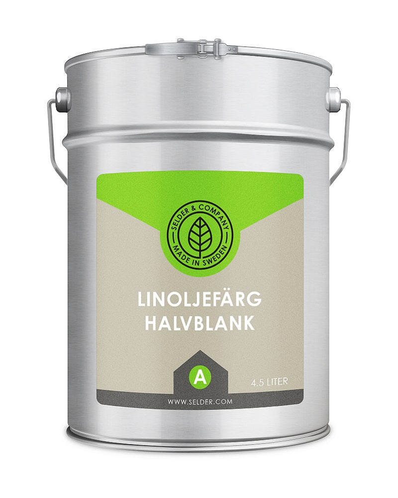Linoljefärg Halvblank Bruten till önskad kulör