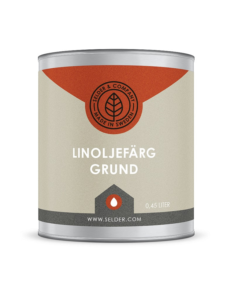 Linoljefärg Grund Vit kulör