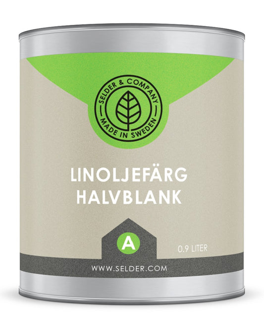Linoljefärg Halvblank Bruten till önskad kulör