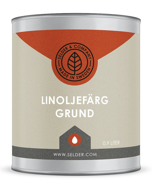 Linoljefärg Grund Vit kulör