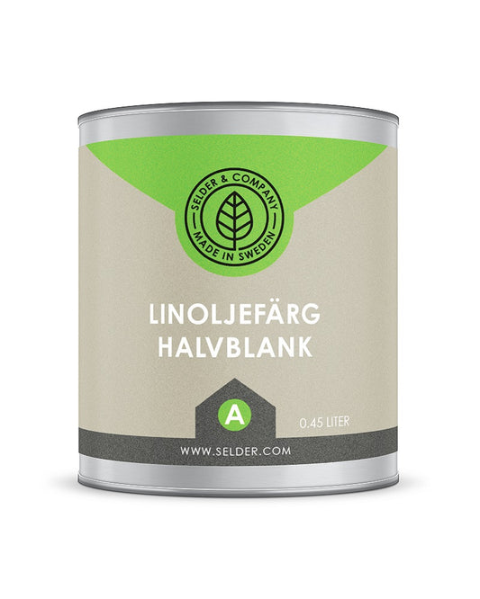Linoljefärg Halvblank Bruten till önskad kulör